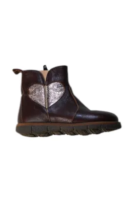 Bisgaard Heart Booties EU24