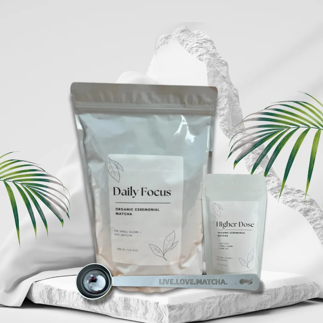 Daily Focus Organic Ceremonial Matcha Holiday Gift Set