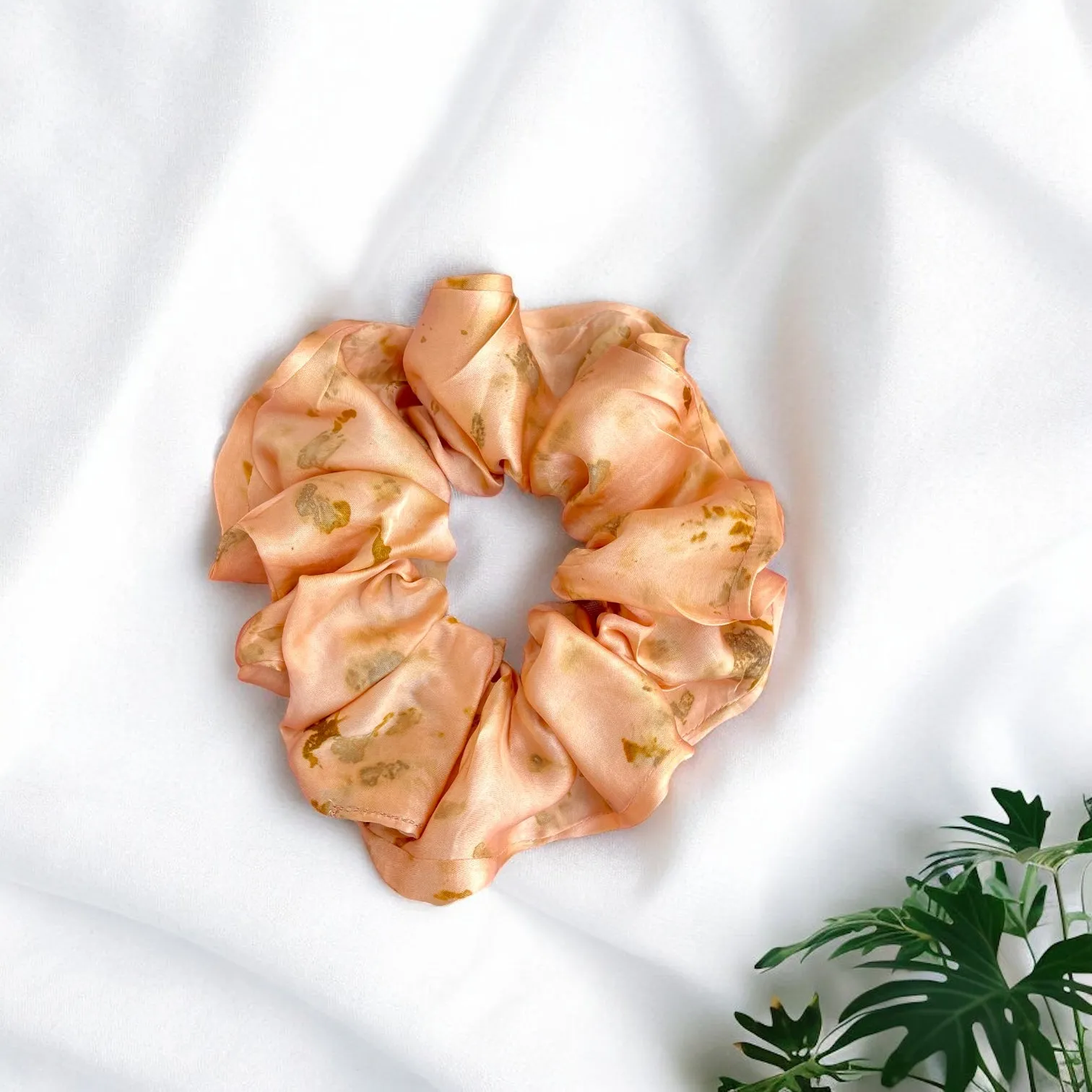 Eco-printed Scrunchies- Set of 4