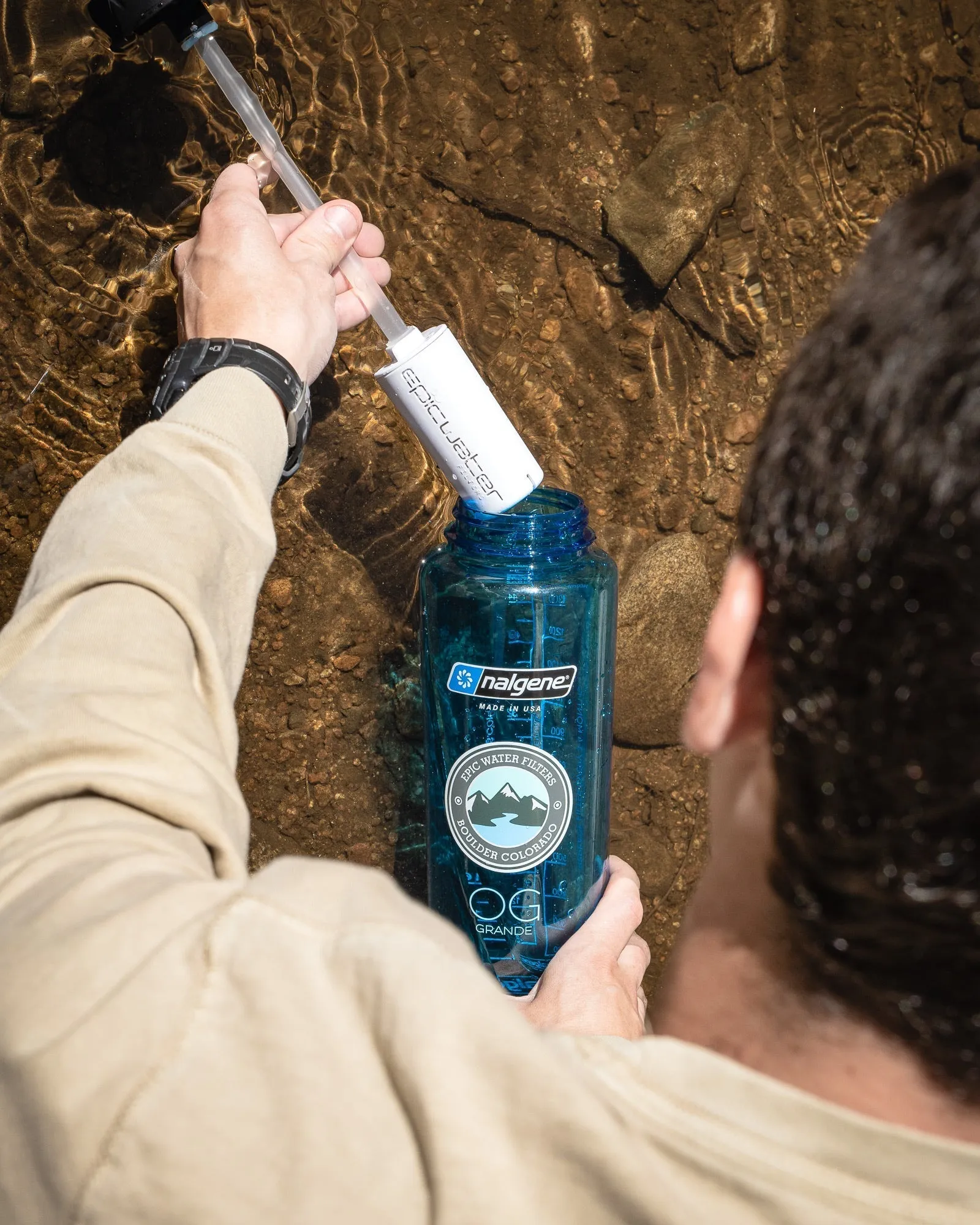 Epic Nalgene OG Grande Water Filter Bottle 48oz