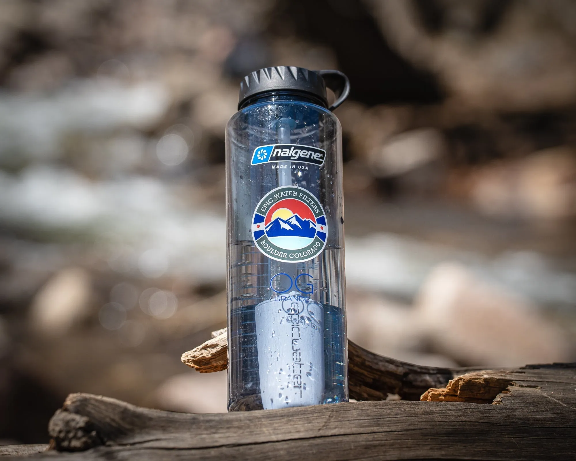 Epic Nalgene OG Grande Water Filter Bottle 48oz