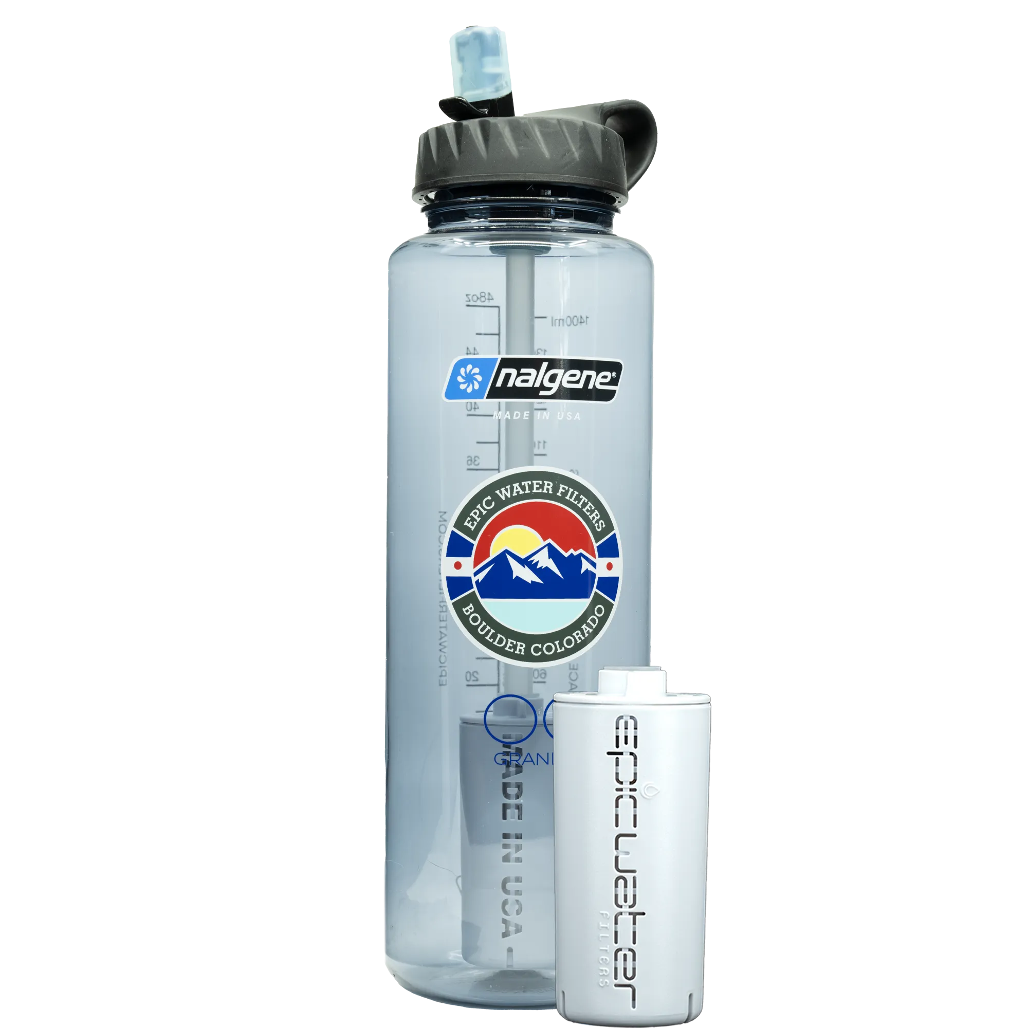 Epic Nalgene OG Grande Water Filter Bottle 48oz