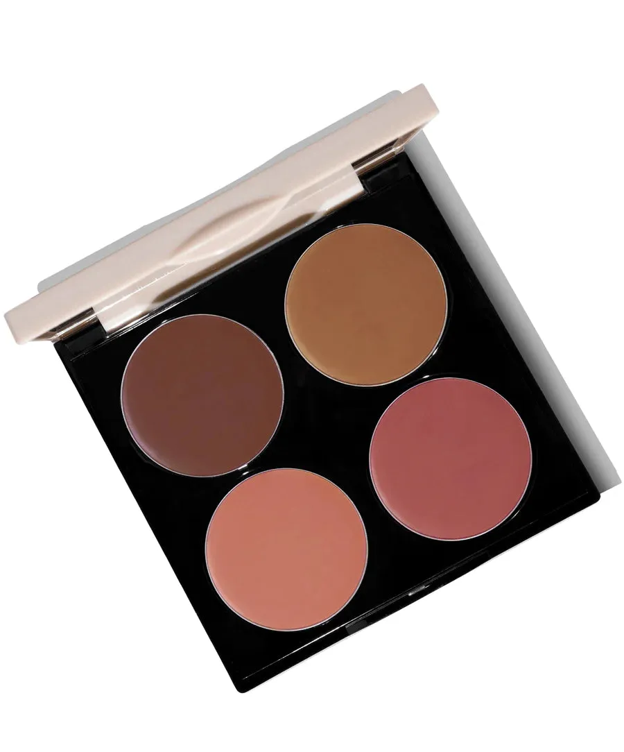 Fitglow Beauty Multi-Use Ceramide Cream Lip   Cheek Palette