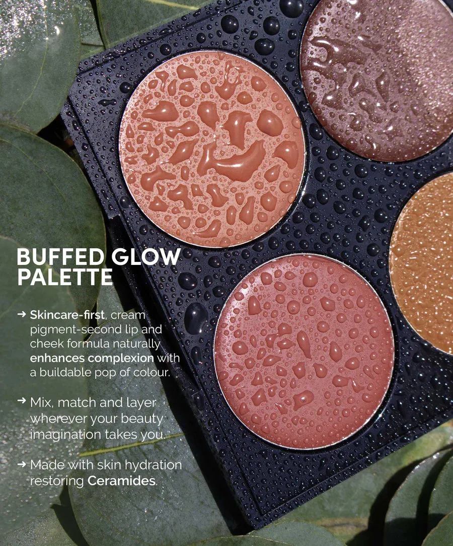 Fitglow Beauty Multi-Use Ceramide Cream Lip   Cheek Palette