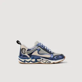 Flame Flame Trainers Blue