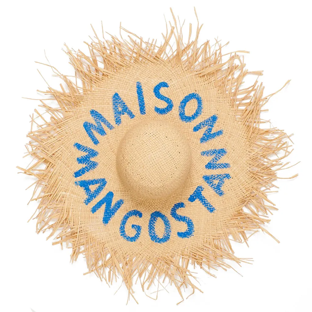 Maison Mangostan Woman Straw Hat Beige