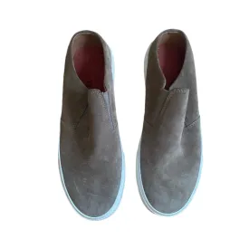 Mens Vince Brown Suede Slip-Ons Size 8.5