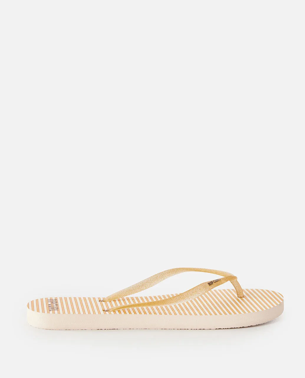 Mixed Bloom Open Toe - Gold