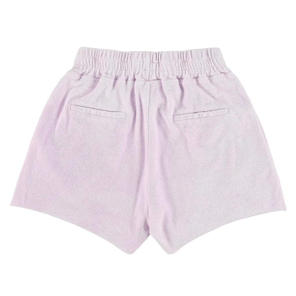 Morley Child Whisper Shorts Terry Lilac Purple