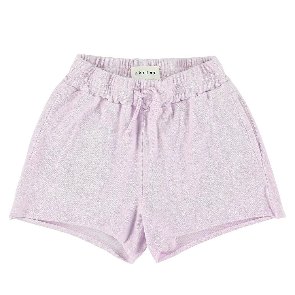 Morley Child Whisper Shorts Terry Lilac Purple