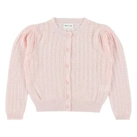 Morley Child Wifi Cardigan Vintage Poudre Pink