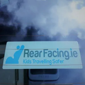 Rearfacing.ie Car Sticker | Tell everyone about ERF!