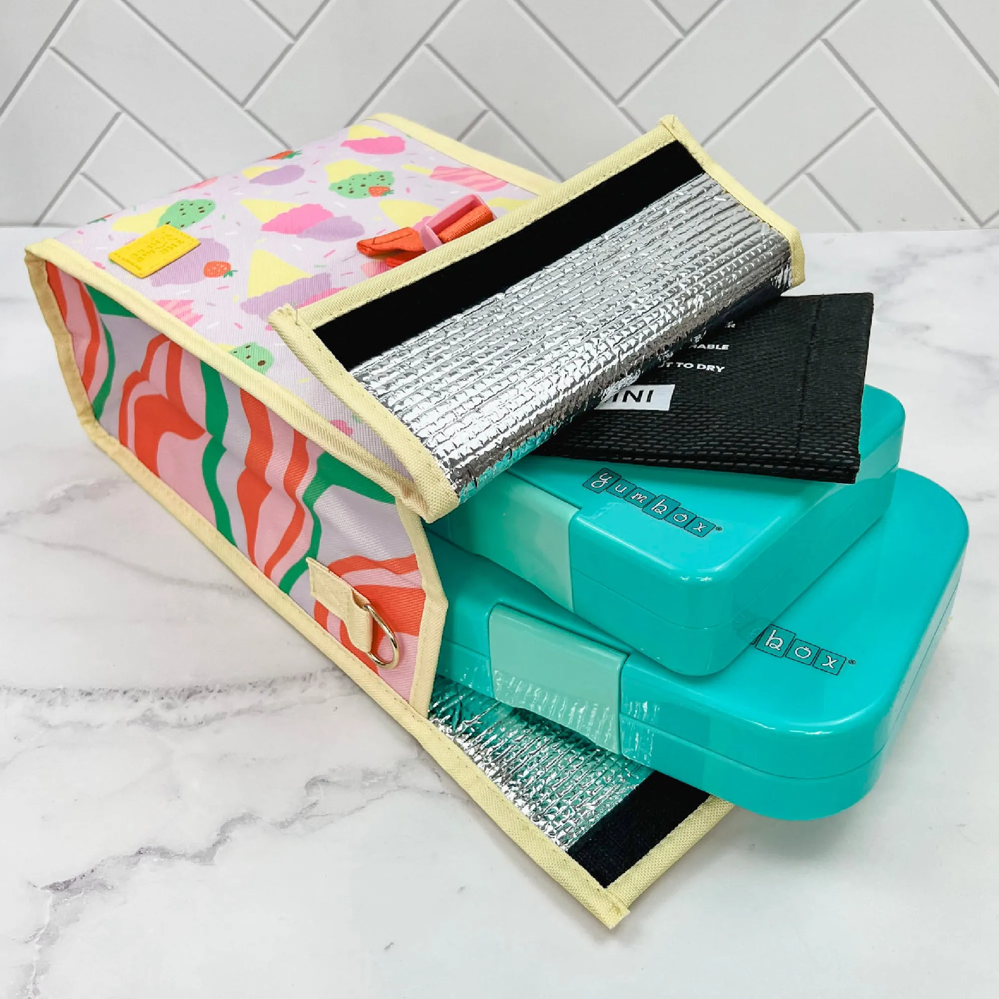 The Somewhere Co. Insulated Lunch Satchel MINI - Kick Flip